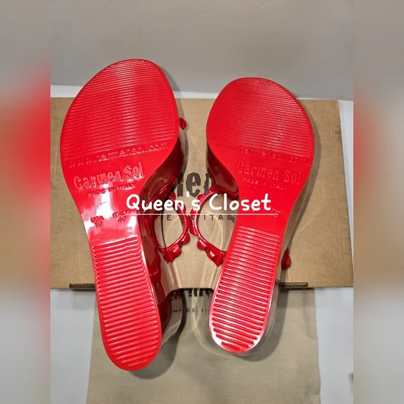 CARMEN SOL STUDDED ACCENT PLATFORMS - Picture 5 of 5